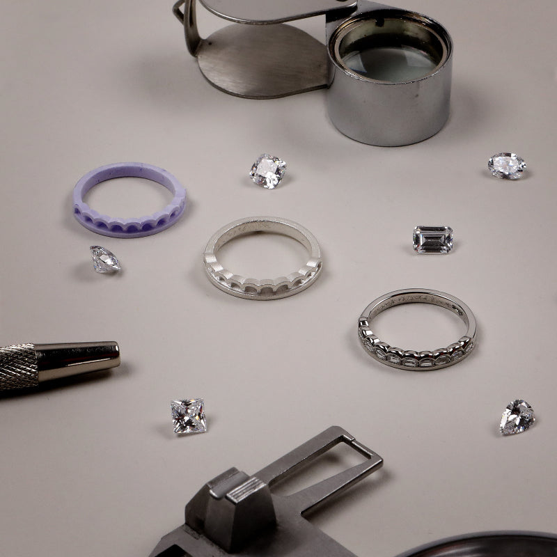 Bespoke Jewellery Design  stages